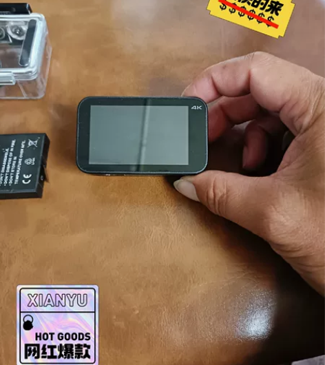 米家小相机 小米4K运动相机 2.4寸触摸...