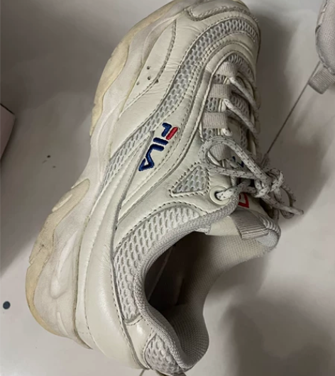 FILA 复古运动鞋 女款 35码 自用转...