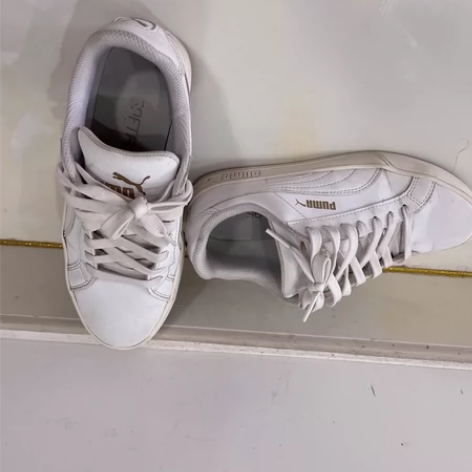 正品彪马小白鞋 36码 感兴趣的话点“我想...