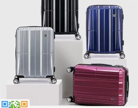 全新 爱华仕（OIWAS）万向轮学生行李箱...