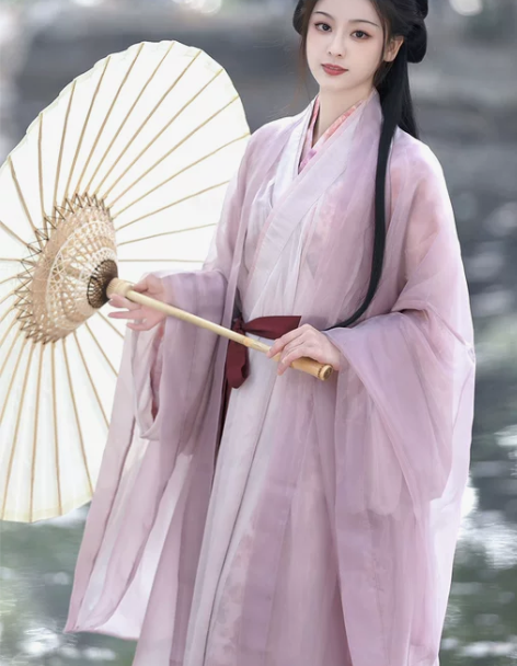 汉服古装女超仙古风日常原创春秋直裾改良魏晋...