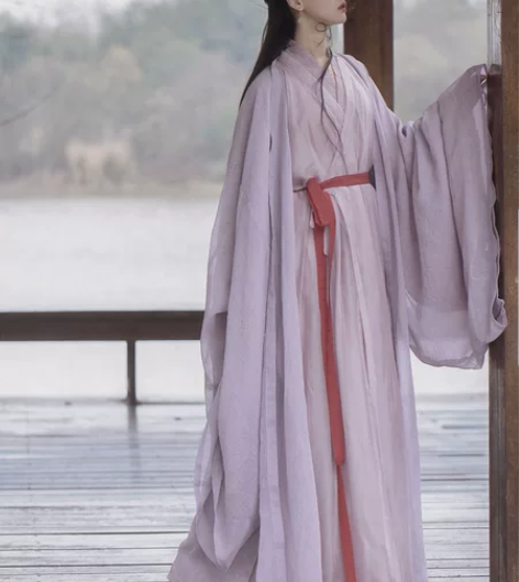 司南阁原创【逐月】汉服女款宋制交领长衫大袖...