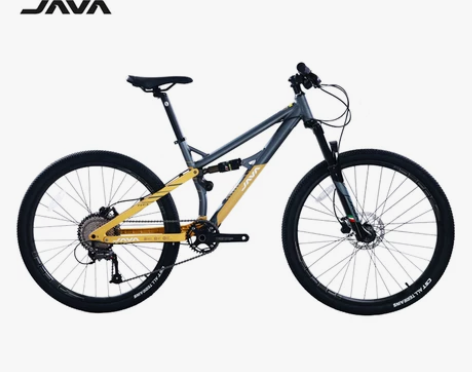 JAVA山地自行车铝合金山地车架软尾变速2...
