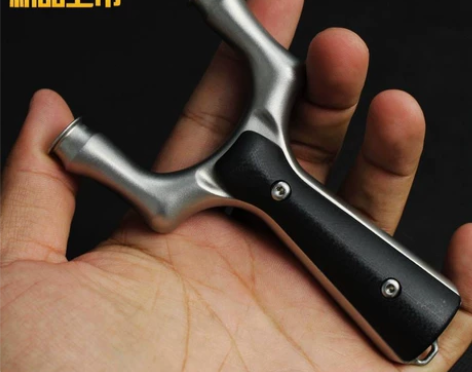 正品掠食者弹弓 高精准不锈钢440C直板飞...