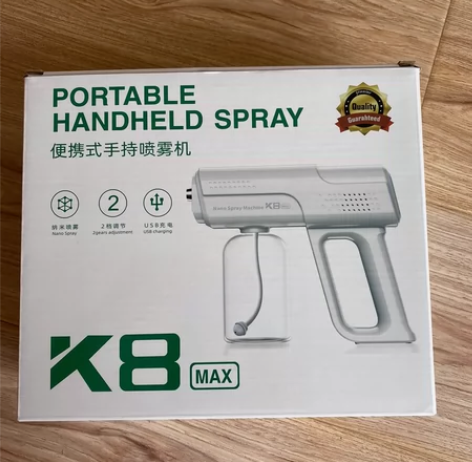 便携式手持喷雾机，可使用医疗用酒精，USB...