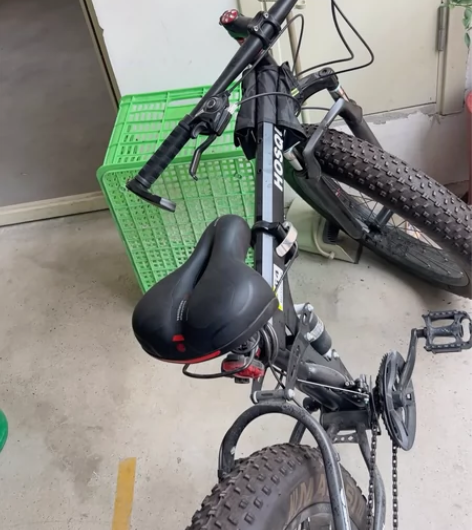 骑了几次 24寸 24速 自提 可折叠  ...