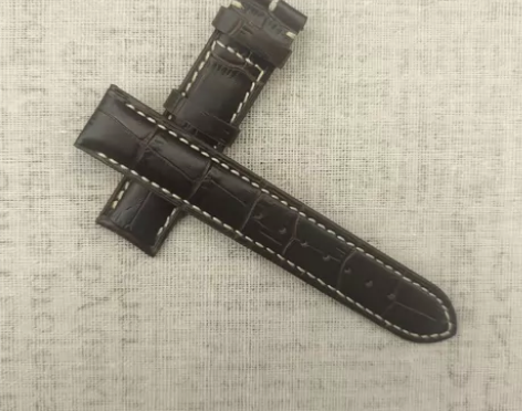 浪琴名匠表带L2原装真皮手表带蝴蝶扣男女原...