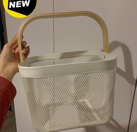宜家瑞沙托 篮子果篮 金属篮子水果蔬菜食物...
