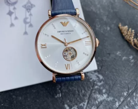 专柜官网阿玛尼机械女表AR 60020 经...