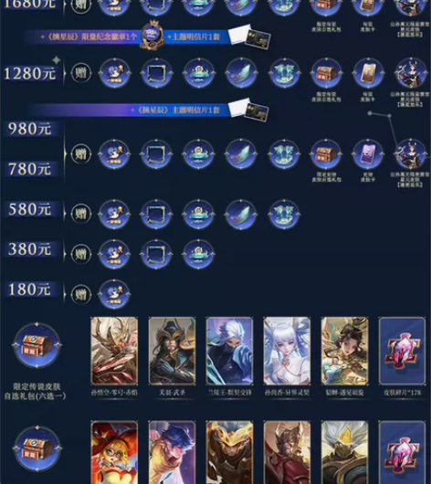 王者荣耀摘星辰音乐剧出780/1280门票...