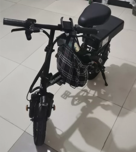 五羊折叠电动自行车锂电池超轻代驾便携代步车...