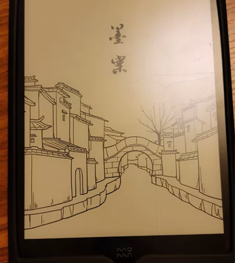 墨案inkpadx 10寸 32g，屏幕有...