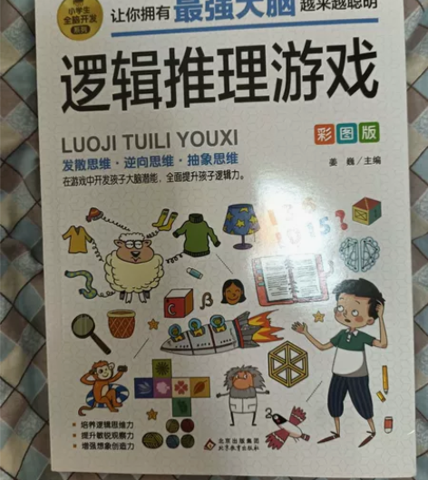 逻辑推理游戏小学生全脑开发系列 小学生课外...