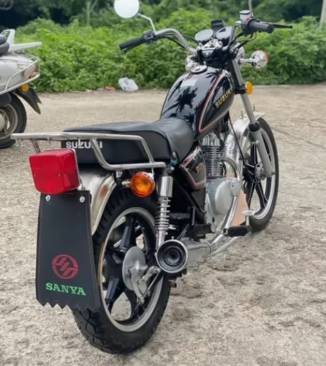 二手摩托车进口铃木GN125 链条小太子 ...