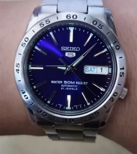 精工5号机械表SNKD99K1 85新,整...