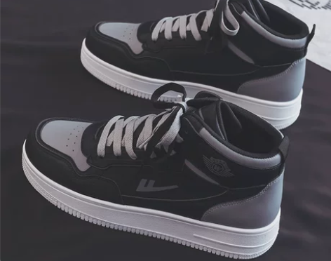 回力男鞋高帮鞋男2022新款秋季加绒二棉鞋...