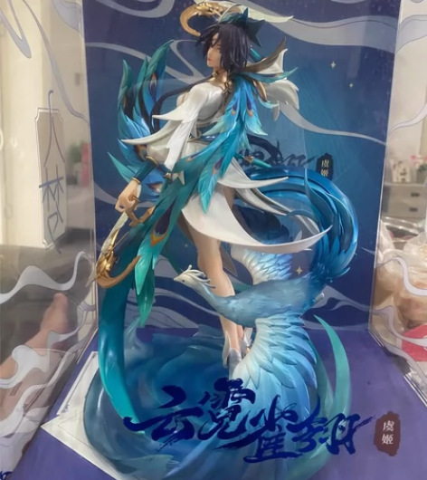 王者荣耀手办云霓雀翎 放在家里没有拿出来过...