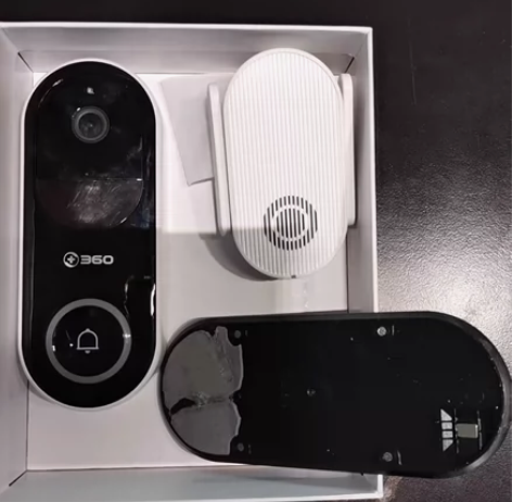 360可视门铃(电子猫眼)型号d819。 ...