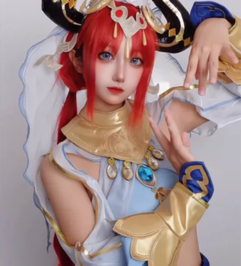 原神妮露cos大全套衣服加鞋假发 与列表任...