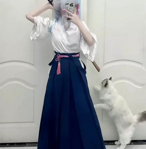 出绫华剑道服这套cos服 140出可以讲价...