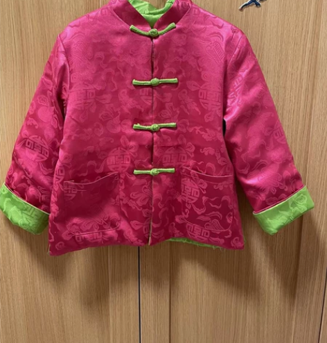 女童唐装外套 喜庆祥和喜气盈盈 110/5...