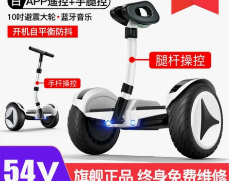 领奥官方旗舰店2022新款电动平衡车腿控双...