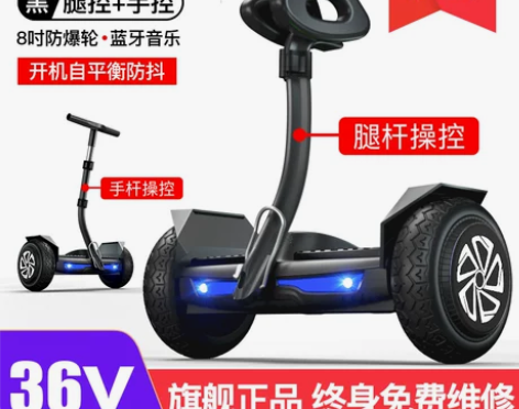 领奥官方旗舰店2022新款电动平衡车腿控双...