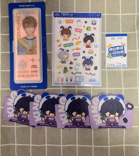 茶百道 ?? 未定事件簿联动周边 对应角色...