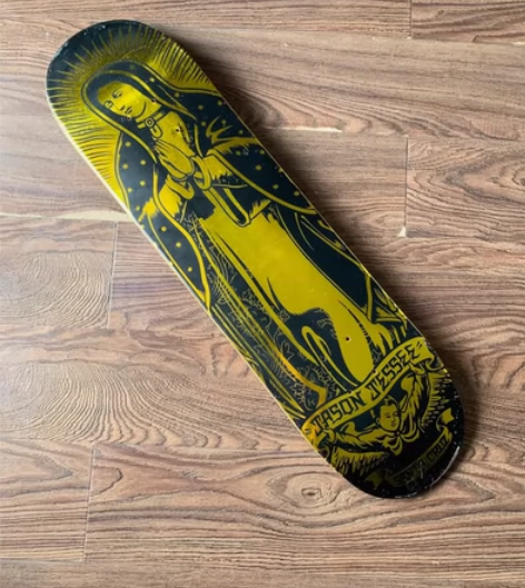 滑板板面santa cruz进口加枫双翘动...