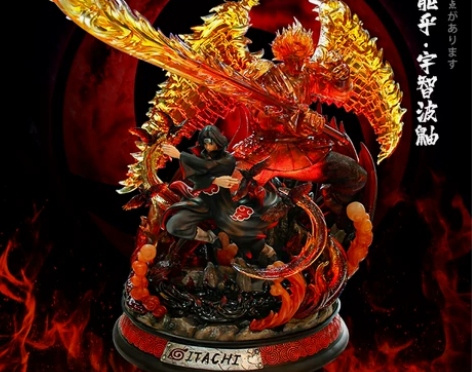 火影忍者手办GK雕像 2代宇智波鼬.须佐能...