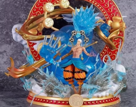 海贼王手办 GK 黑珍珠雷神 艾尼路 空岛...