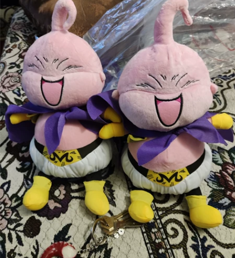 七龙珠魔人布欧手办毛绒公仔玩具动漫迷正版玩...