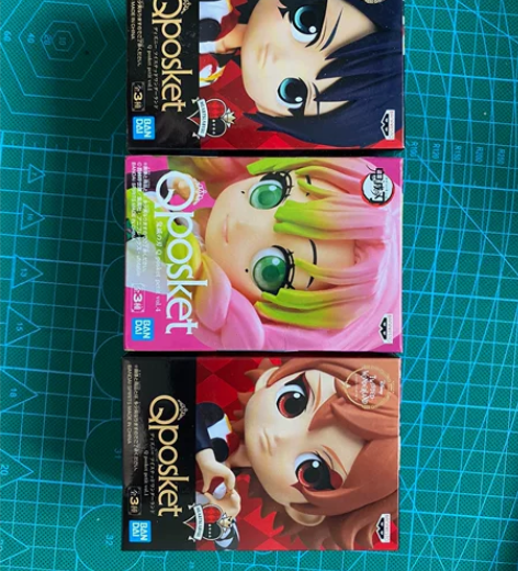 万代眼镜厂Qposket鬼灭之刃手办炭治郎...