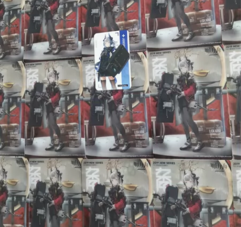 【明日方舟】雷蛇 透卡 日版辐射卡 标题是...