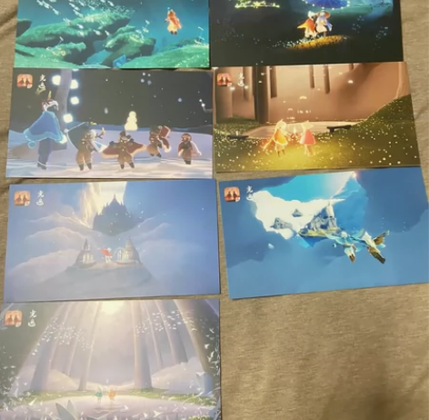 cp29光遇展周边明星片（少一张 拍下送菇...