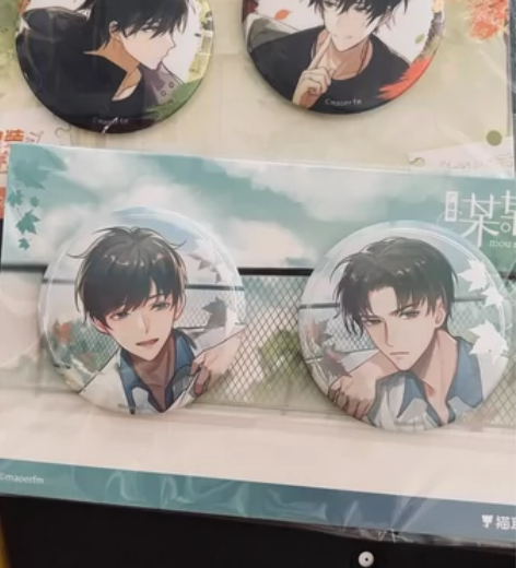 某某 伪渣 周边（立牌 吧唧 色纸 ）全部...