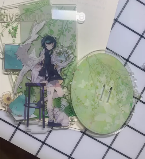 出魈休憩之时立牌，现货，已撕膜但没什么伤，...