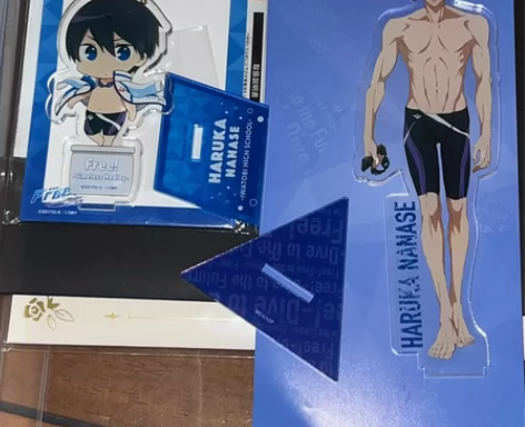 七濑遥df立牌?挂件立牌有背板底部国现（不...