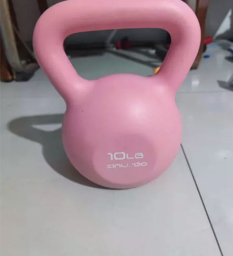 朗威哑铃女士健身家用器材儿童瑜伽女壶铃式练...