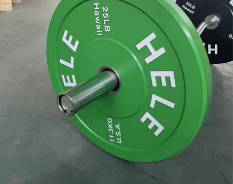 处理外贸尾单！彩色全胶片大孔杠铃片高弹竞技...