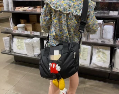 ZARA wang童包米奇斜挎米老鼠保龄球...