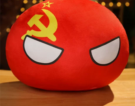 【88狂欢价】波兰球国家球各国团子抱枕公仔...