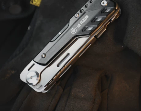 D2钢锋利多功能折叠刀可拆卸组合大剪刀