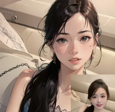 漫改图片照片头像壁纸制作设计，小红书爆款同...