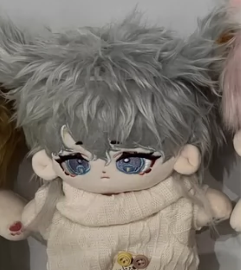 【出】无属性棉花娃娃 20cm 有骨有耳 ...