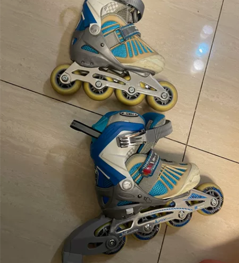 ?micro迈古轮滑鞋儿童初学者套装溜冰鞋...