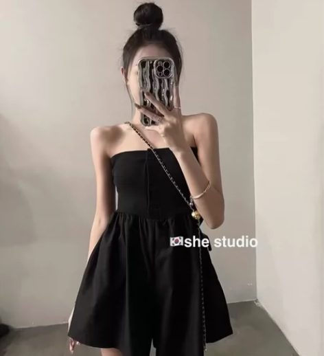 仅穿一次 夏季甜辣连体短裤 均码 感兴趣的...