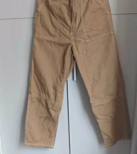 HM工装裤全新40包邮出 洗过一次 155...